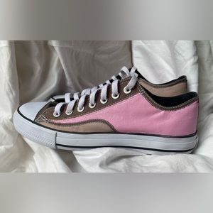 Hand-painted size 7 Airwalks; used, great condition! Pink/tan/chocolate color!